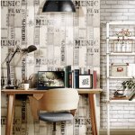 Noordwand papier peint urban friends & coffee wooden planks words