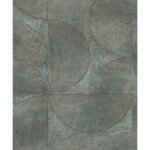 Noordwand papier peint vintage deluxe graphic circle look gris marron