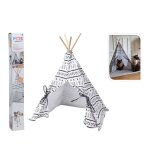Pets collection tente pour animaux de compagnie tipi toile 56x56x74 cm
