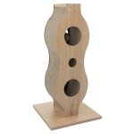 @pet tour � griffer pour chat empire marron 30x30x61, 5 cm