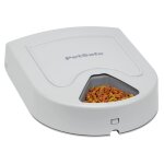 Petsafe mangeoire animaux de compagnie 5 repas eatwell minuterie gris