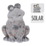 Progarden d�coration grenouille avec lampe solaire oxyde de magn�sium