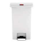 Rubbermaid poubelle à pédale slim jim 50 l blanc Rubbermaid poubelle à pédale slim jim 50 l blanc