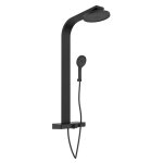Schütte ensemble de douche de tête avec bac thermostatique samoa rain Schütte ensemble de douche de tête avec bac thermostatique samoa rain