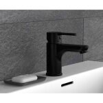 Sch�tte mitigeur de lavabo denver noir mat