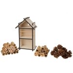 Scout h�tel � insectes 9, 5x16x28 cm bois
