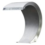 Ubbink cascade mamba inox avec clairage led