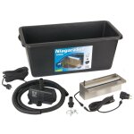 Ubbink cascade niagara de jardin 30 cm led avec pompe