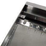 Ubbink cascade niagara led de jardin 60 cm argent� 1312125