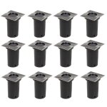 Vidaxl 12 pcs lampes encastrables au sol d'ext�rieur carr�