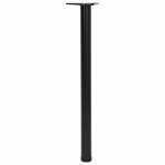 Vidaxl 4 pieds de table r�glables en hauteur 870 mm noir