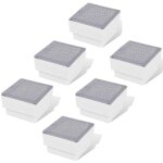 Vidaxl 6 lampes led d'�clairage incorpor�es au sol 100x100x68 mm