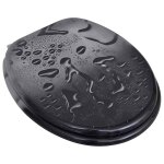 Vidaxl abatant de wc avec couvercle design goutte d'eau