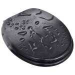 Vidaxl abatant de wc avec couvercle design goutte d'eau