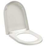 Vidaxl abattant wc � fermeture en douceur lib�ration rapide carr�