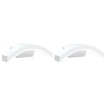 Vidaxl appliques murales led d'ext�rieur 2 pcs blanc