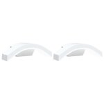Vidaxl appliques murales led d'extrieur 2 pcs blanc
