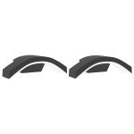 Vidaxl appliques murales led d'extrieur 2 pcs noir