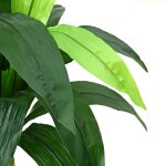 Vidaxl arbre artificiel dracaena 36 feuilles 120 cm vert