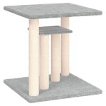 Vidaxl arbres � chat avec plates - formes gris clair 50 cm