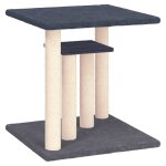 Vidaxl arbres  chat avec plates - formes gris fonc 50 cm