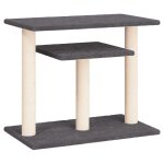 Vidaxl arbres � chat avec plates - formes gris fonc� 62, 5 cm