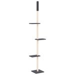 Vidaxl arbre à chat du sol au plafond gris foncé 267, 5 - 297, 5 cm Vidaxl arbre à chat du sol au plafond gris foncé 267, 5 - 297, 5 cm