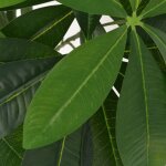 Vidaxl arbre de la fortune artificiel avec pot 85 cm vert