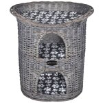 Vidaxl arbre / maison 2 niveaux  chat avec coussin saule
