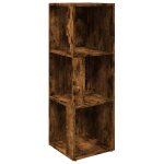 Vidaxl armoire d'angle chêne fumé 33x33x100 cm bois d'ingénierie Vidaxl armoire d'angle chêne fumé 33x33x100 cm bois d'ingénierie