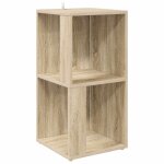 Vidaxl armoire d'angle ch�ne sonoma 33x33x67 cm bois d'ing�nierie