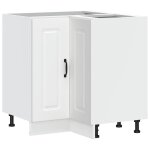 Vidaxl armoire d'angle de cuisine kalmar blanc bois d'ing�nierie