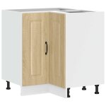 Vidaxl armoire d'angle de cuisine kalmar ch�ne sonoma bois ing�nierie