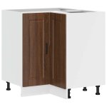 Vidaxl armoire d'angle de cuisine porto chne marron bois d'ingnierie