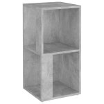 Vidaxl armoire d'angle gris béton 33x33x67 cm bois d'ingénierie Vidaxl armoire d'angle gris béton 33x33x67 cm bois d'ingénierie