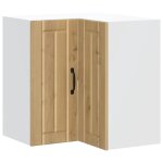Vidaxl armoire d'angle murale de cuisine lucca chne artisanal