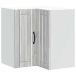 Vidaxl armoire d'angle murale de cuisine lucca sonoma gris