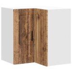 Vidaxl armoire d'angle murale de cuisine porto vieux bois