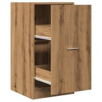 Vidaxl armoire d'apothicaire chne artisanal bois d'ingnierie
