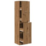Vidaxl armoire d'apothicaire chne artisanal bois d'ingnierie