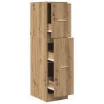 Vidaxl armoire d'apothicaire chêne artisanal bois d'ingénierie Vidaxl armoire d'apothicaire chêne artisanal bois d'ingénierie