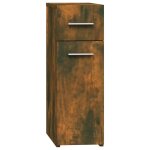 Vidaxl armoire d'apothicaire chne fum 20x45, 5x60cm bois d'ingnierie