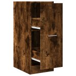 Vidaxl armoire d'apothicaire chne fum 30x41x77, 5cm bois d'ingnierie