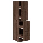 Vidaxl armoire apothicaire ch�ne marron 30x41x144, 5 cm bois ing�nierie