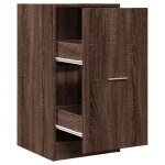 Vidaxl armoire apothicaire chne marron 40x41x77, 5cm bois d'ingnierie