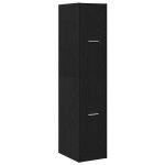 Vidaxl armoire d'apothicaire chêne noir 30x41x144, 5 cm bois d'ingénierie Vidaxl armoire d'apothicaire chêne noir 30x41x144, 5 cm bois d'ingénierie