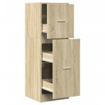 Vidaxl armoire d'apothicaire chne sonoma 40x41x118 cm bois ingnierie