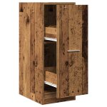 Vidaxl armoire d'apothicaire vieux bois 30x41x77, 5cm bois d'ing�nierie