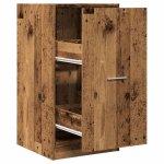 Vidaxl armoire d'apothicaire vieux bois 40x41x77, 5cm bois d'ing�nierie