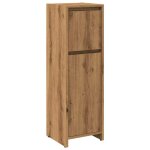 Vidaxl armoire de bain chne artisanal 30x30x95 cm bois d'ingnierie